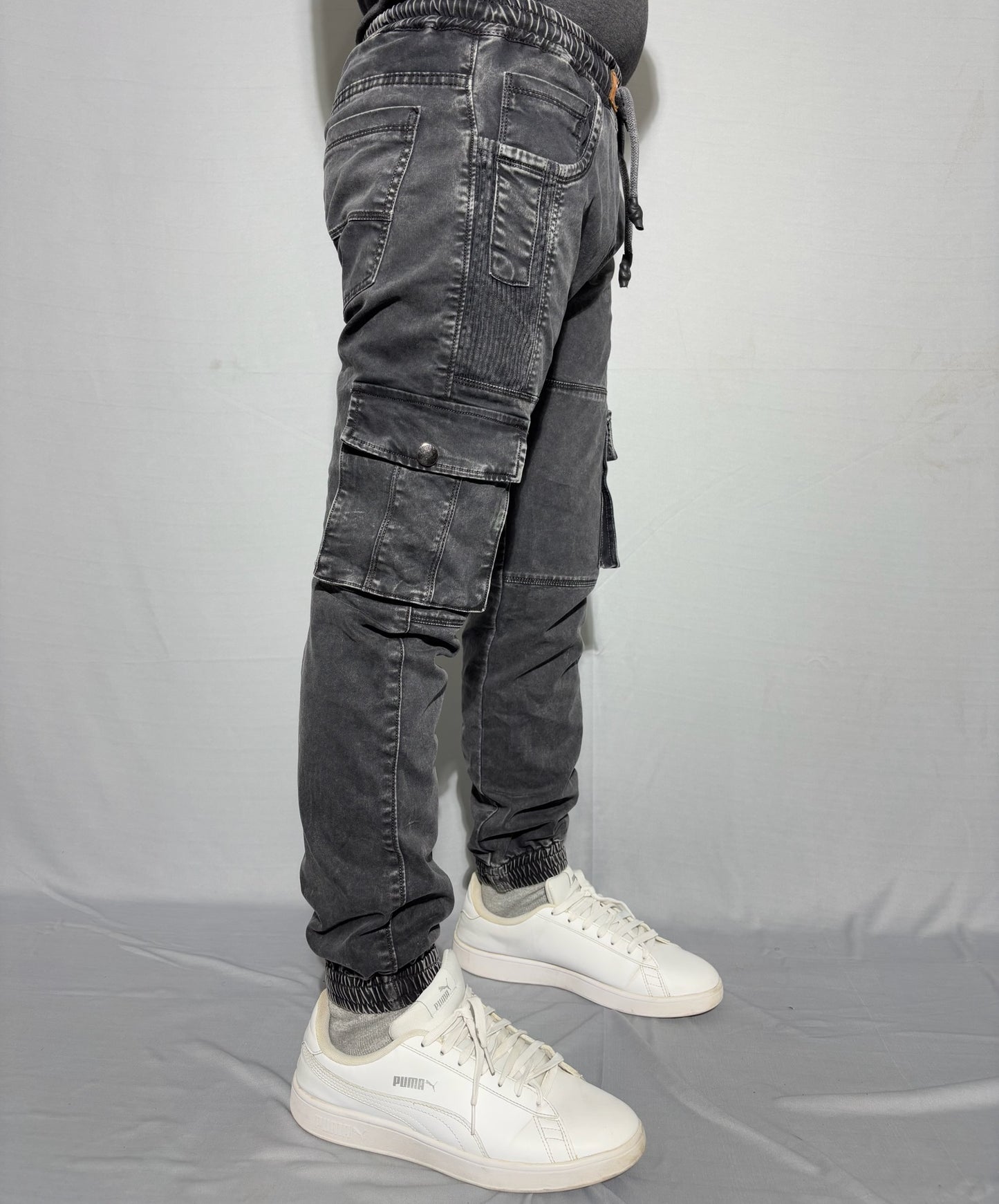 🔥 Men’s Premium Washed Cargo Jogger Track Pants – The Ultimate Blend of Style, Comfort & Functionality! 🔥