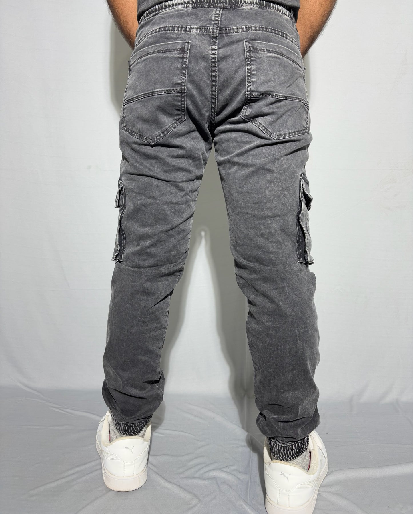 🔥 Men’s Premium Washed Cargo Jogger Track Pants – The Ultimate Blend of Style, Comfort & Functionality! 🔥
