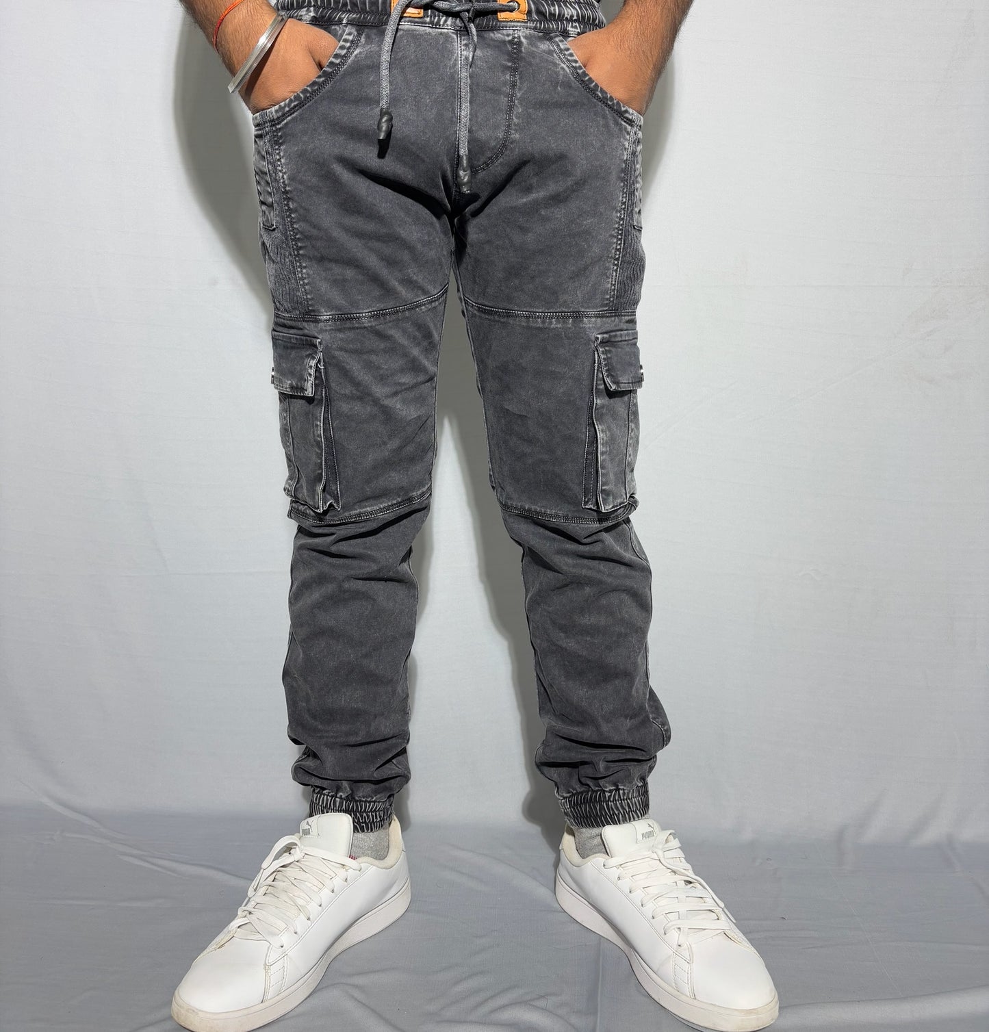 🔥 Men’s Premium Washed Cargo Jogger Track Pants – The Ultimate Blend of Style, Comfort & Functionality! 🔥