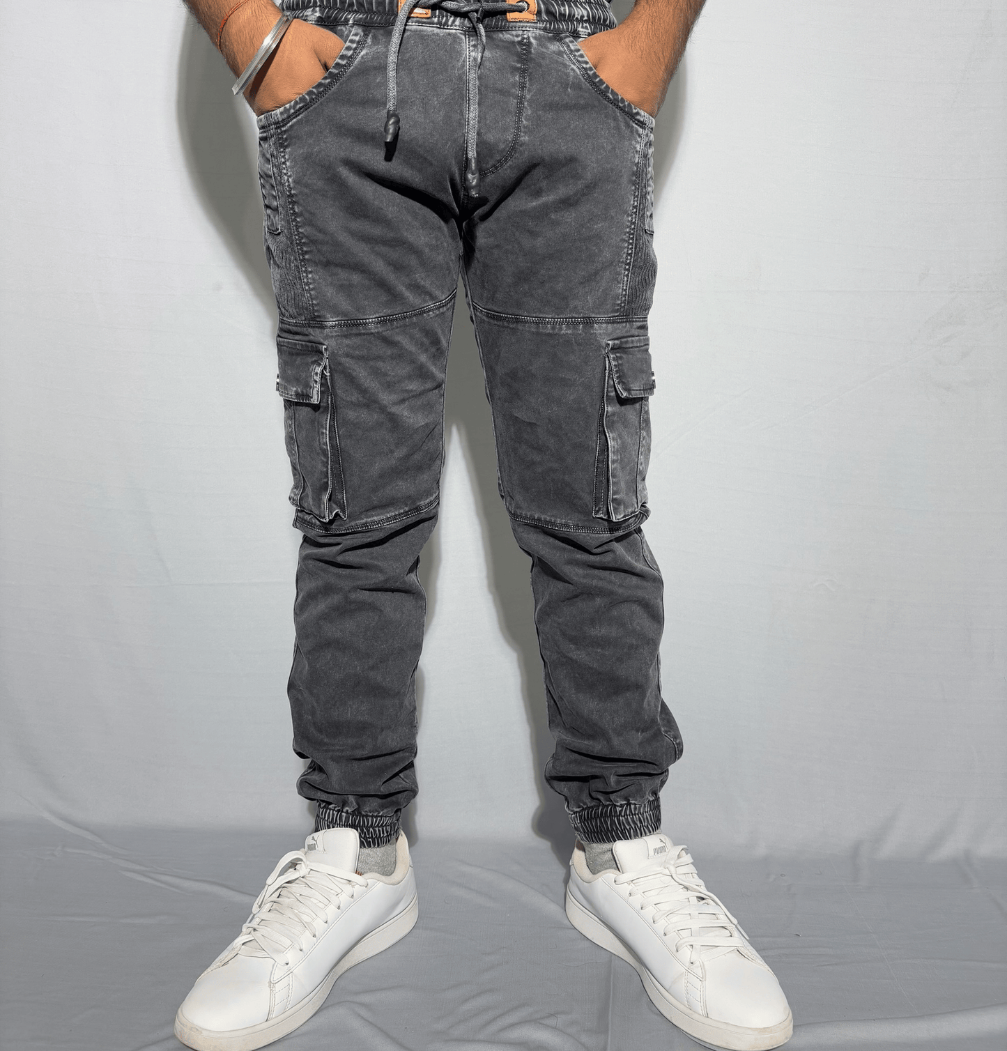 🔥 Men’s Premium Washed Cargo Jogger Track Pants – The Ultimate Blend of Style, Comfort & Functionality! 🔥